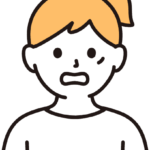 交際倶楽部の面接に落ちた女性の質問（運営の質問箱｜落ちた本人（2021年）「ユニバース倶楽部さんのような大手でも…」）を表す女性のイラスト