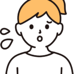 交際倶楽部の面接に落ちた女性の質問（運営の質問箱｜落ちた本人（2021年）「結構受かる自信があったため、その反動…」）を表す女性のイラスト